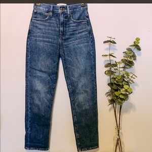 Classic Straight Leg High Waist Jeans
